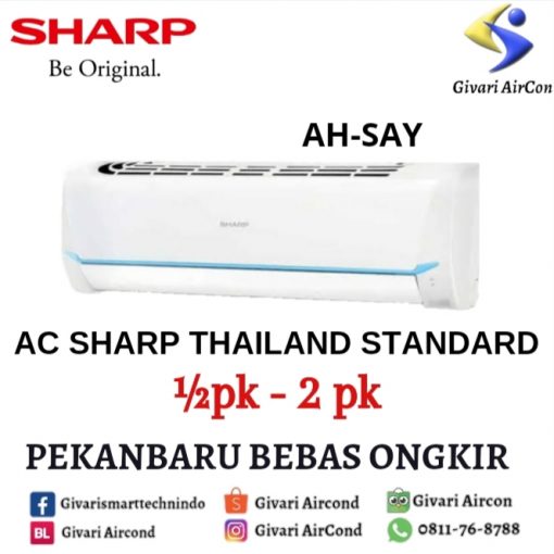 AC SHARP STANDARD THAILAND JETSTREAM SERIES 1 PK AH-A9SAY